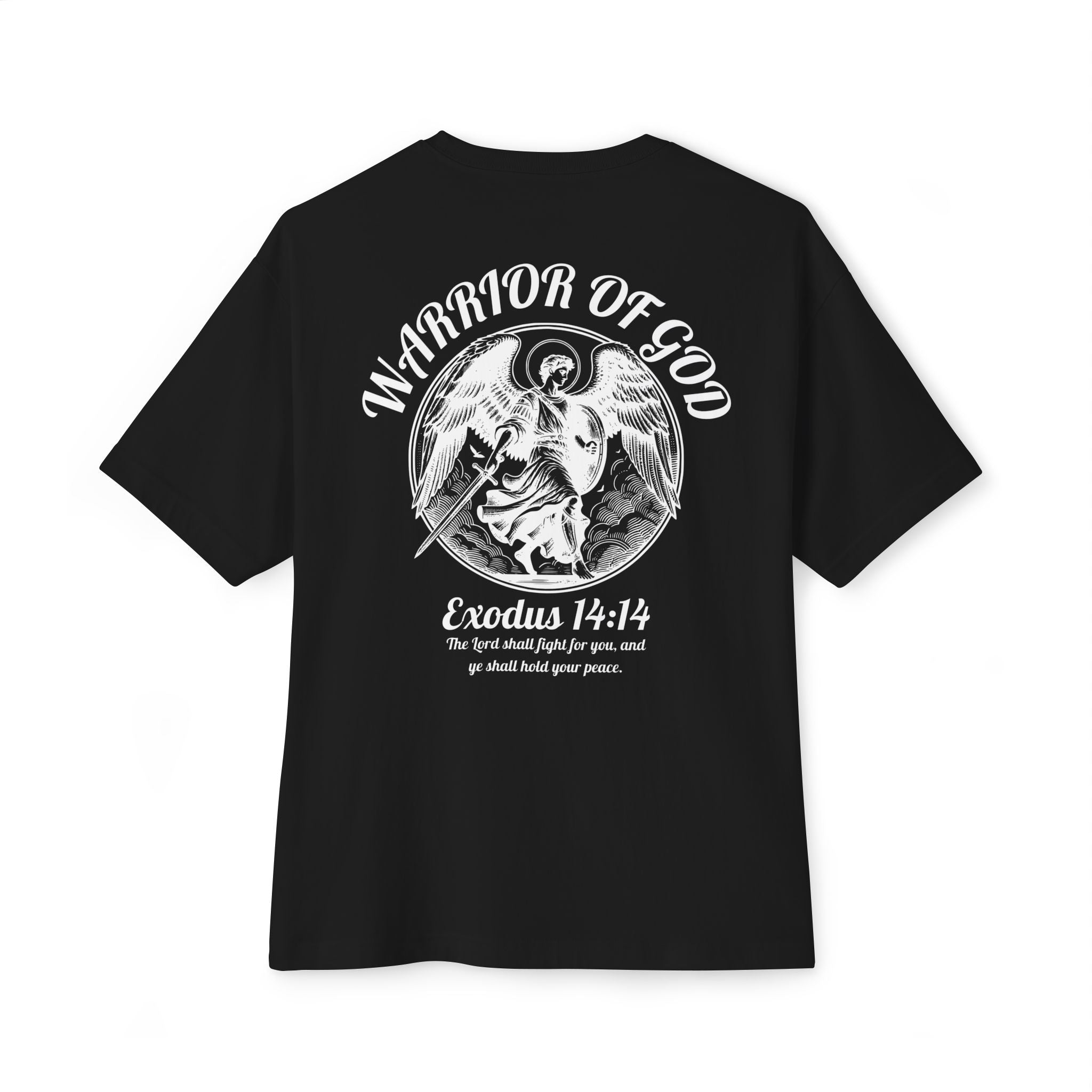 Warrior of God Oversized Gym T